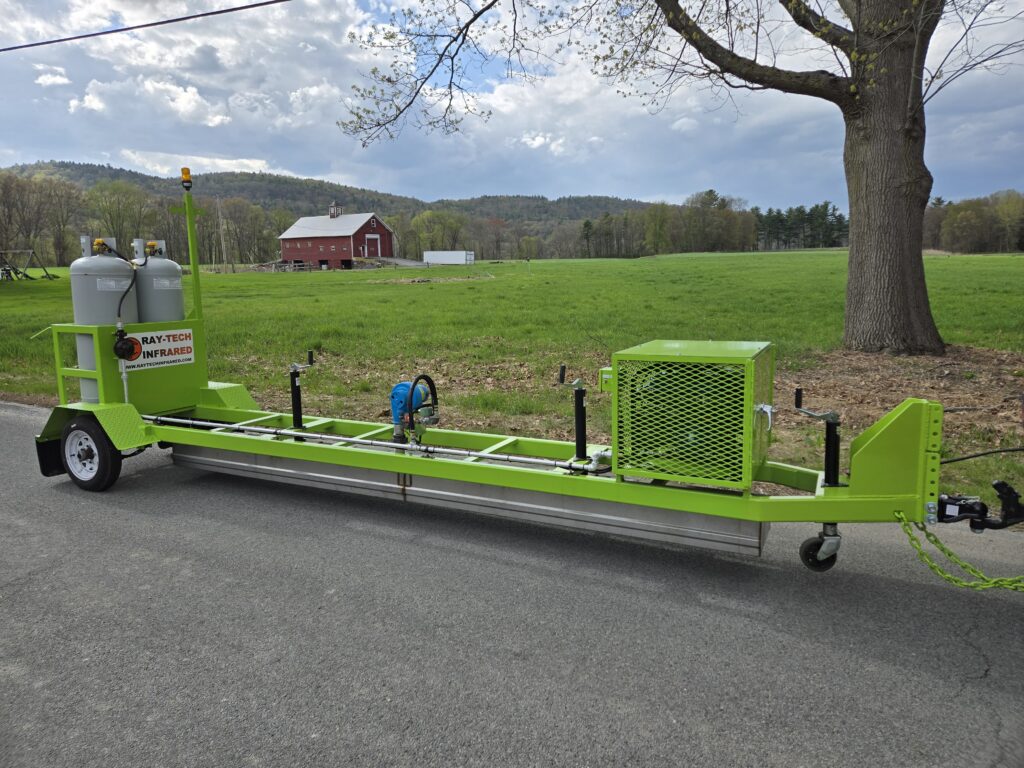 The 3 img Infrared asphalt heater